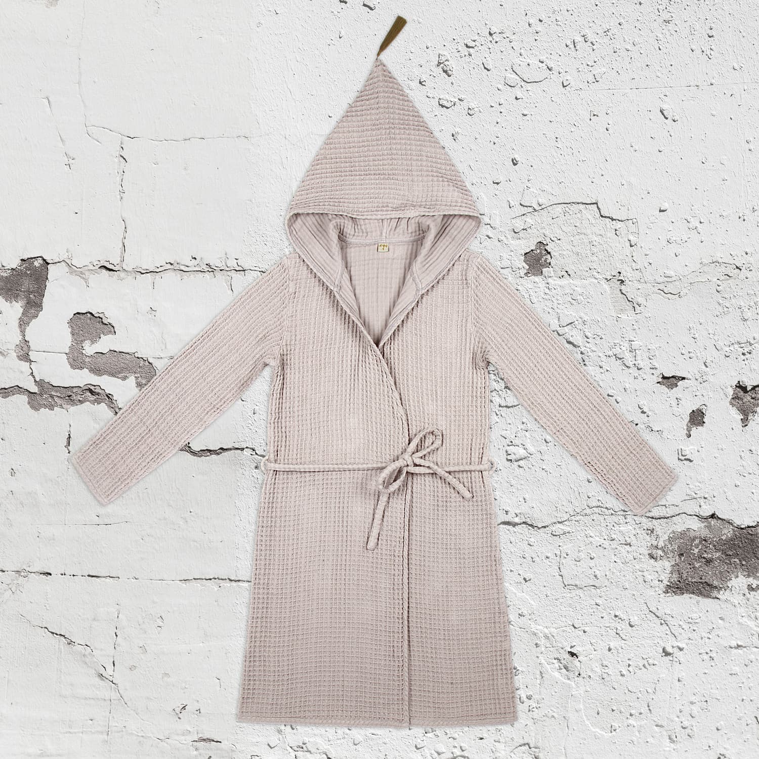 Joy Bathrobe Woman Gauze/Waffle Double-Sided Cotton Powder - S018