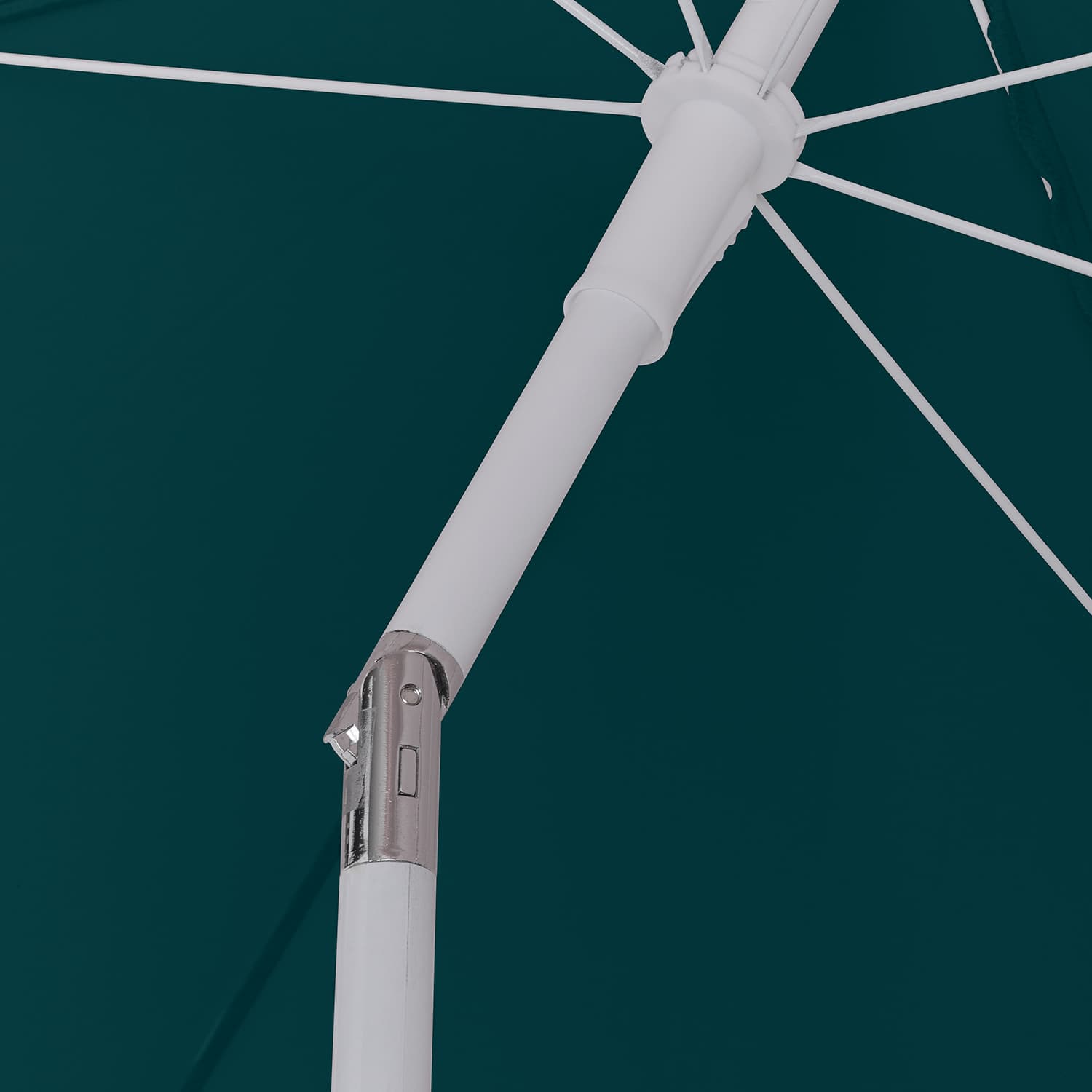 Numero 74 - Outdoor - Menorca Beach Umbrella - Teal Blue - S022