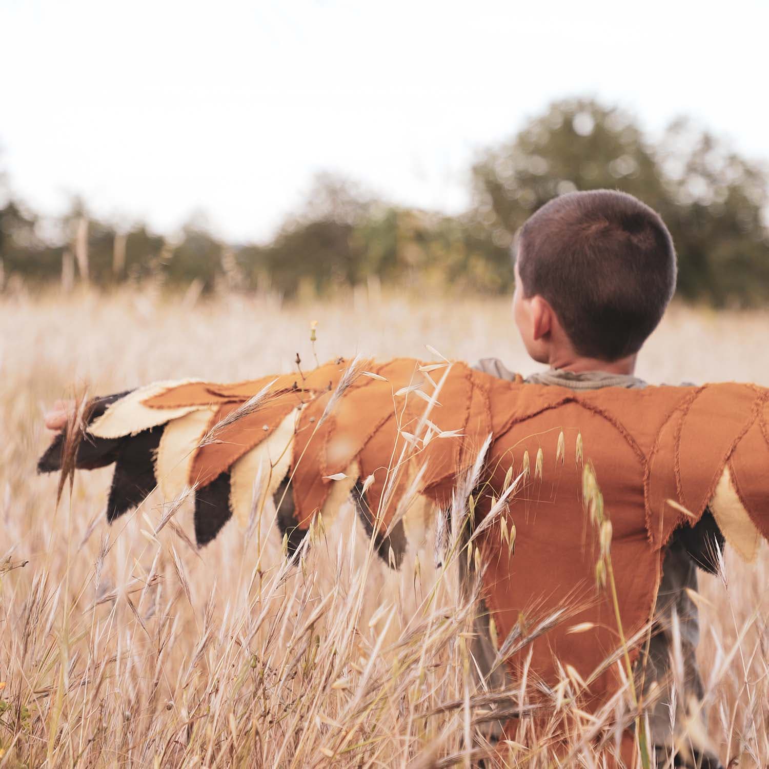 Numero 74 - Phoenix Bird Wings - Gold - S024