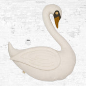 Numero 74 - Vicky Swan Cushion - Natural - S000