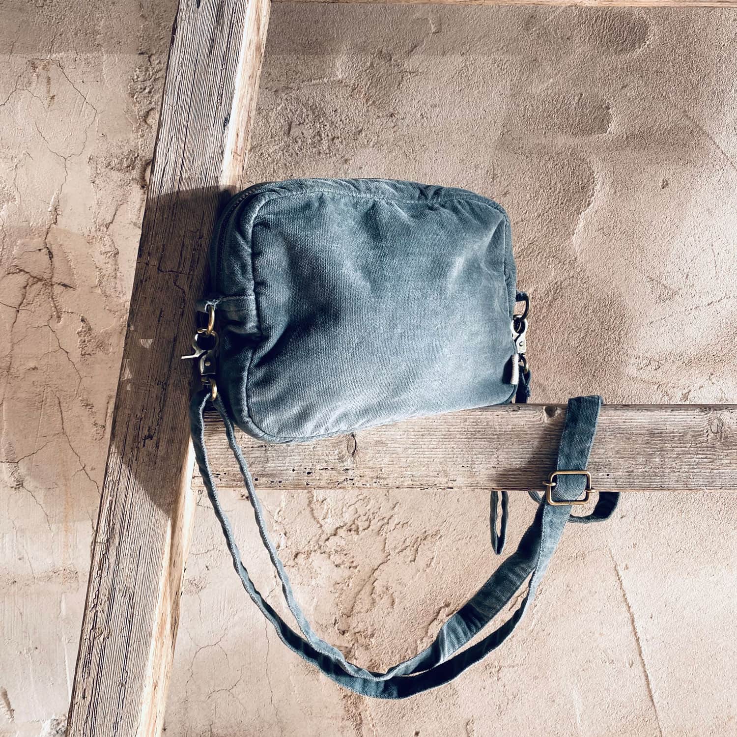 Daily Bag  - WV Woven Velvet - S032 Ice Blue
