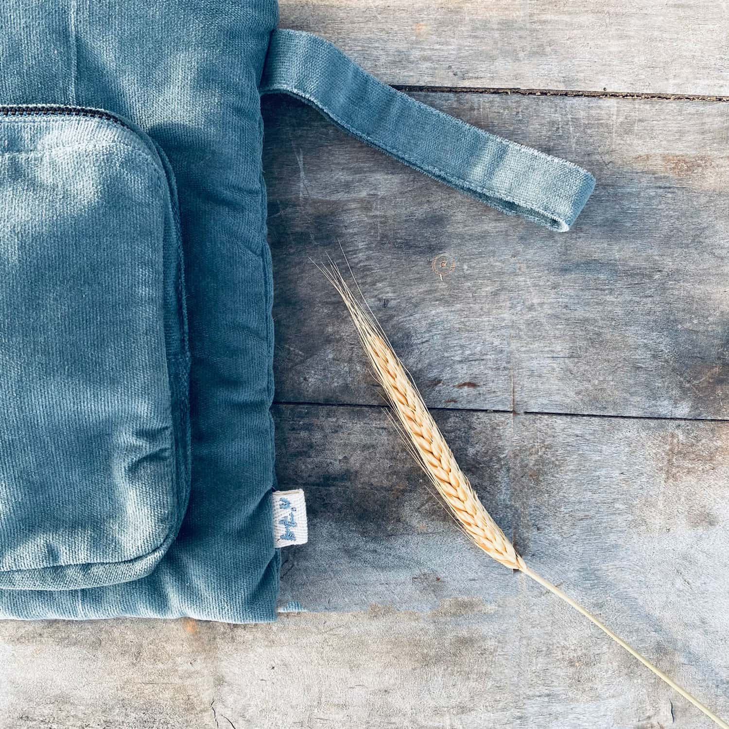 Laptop Case  - WV Woven Velvet - S032 Ice Blue