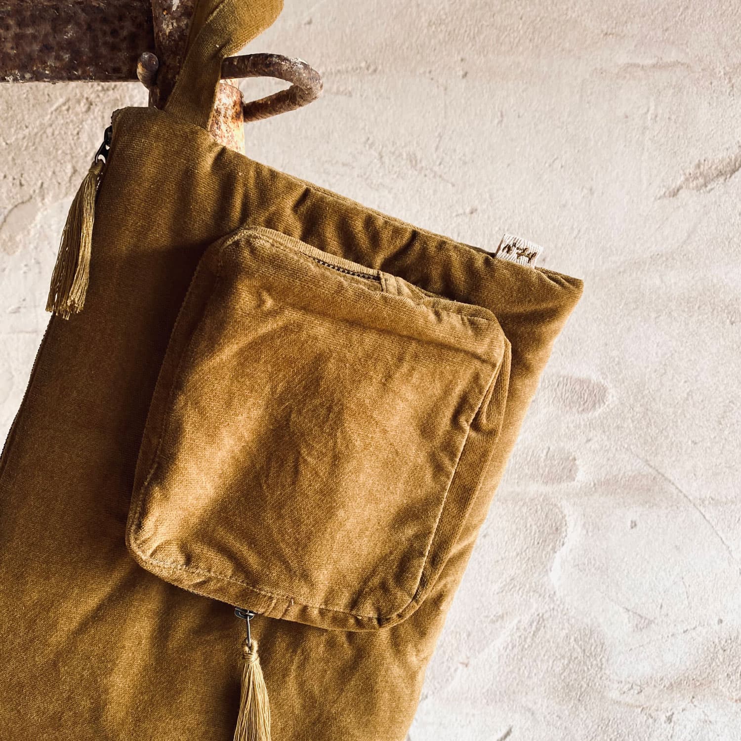 Laptop Case  - WV Woven Velvet - S050 Antique Bronze