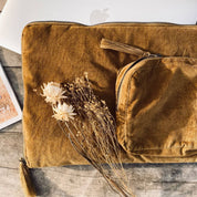 Laptop Case  - WV Woven Velvet - S050 Antique Bronze
