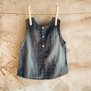 Stef Shirt - Baby - DS Double Saloo - S032 Ice Blue