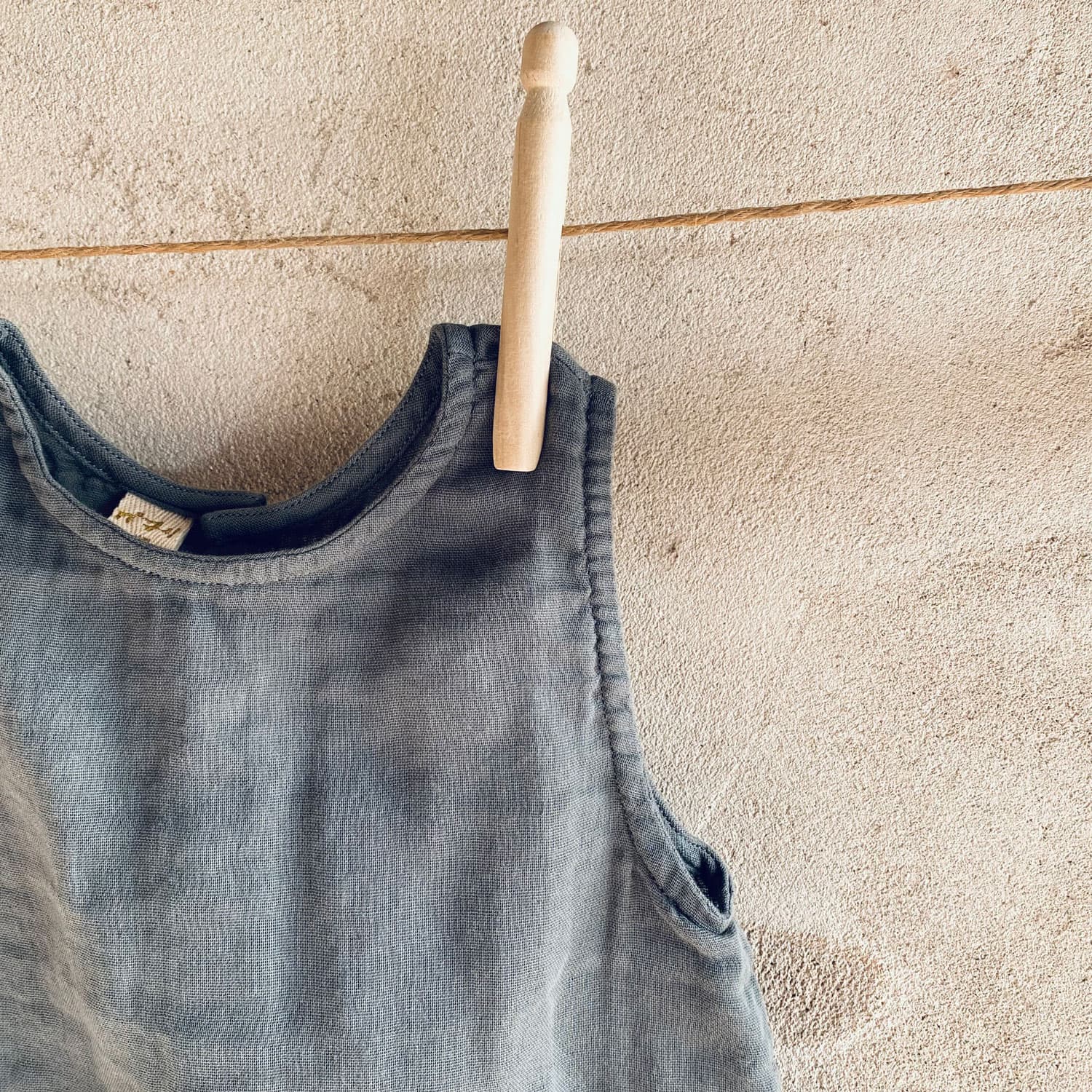 Stef Shirt - Baby - DS Double Saloo - S032 Ice Blue