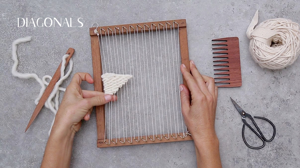Weaving Video Tutorial. Diagonals
