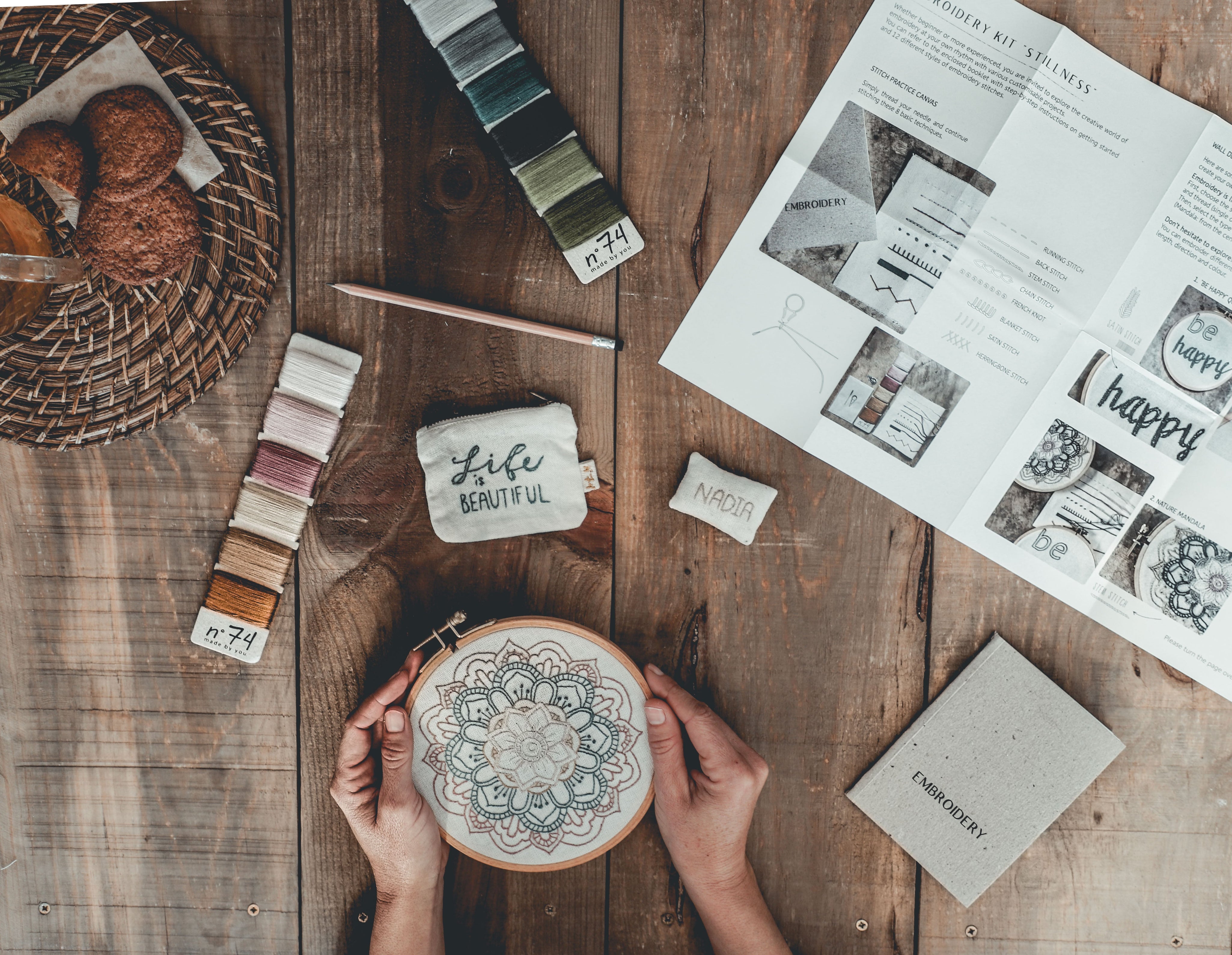 Embroidery Kit Stillness - n°74 E-Shop