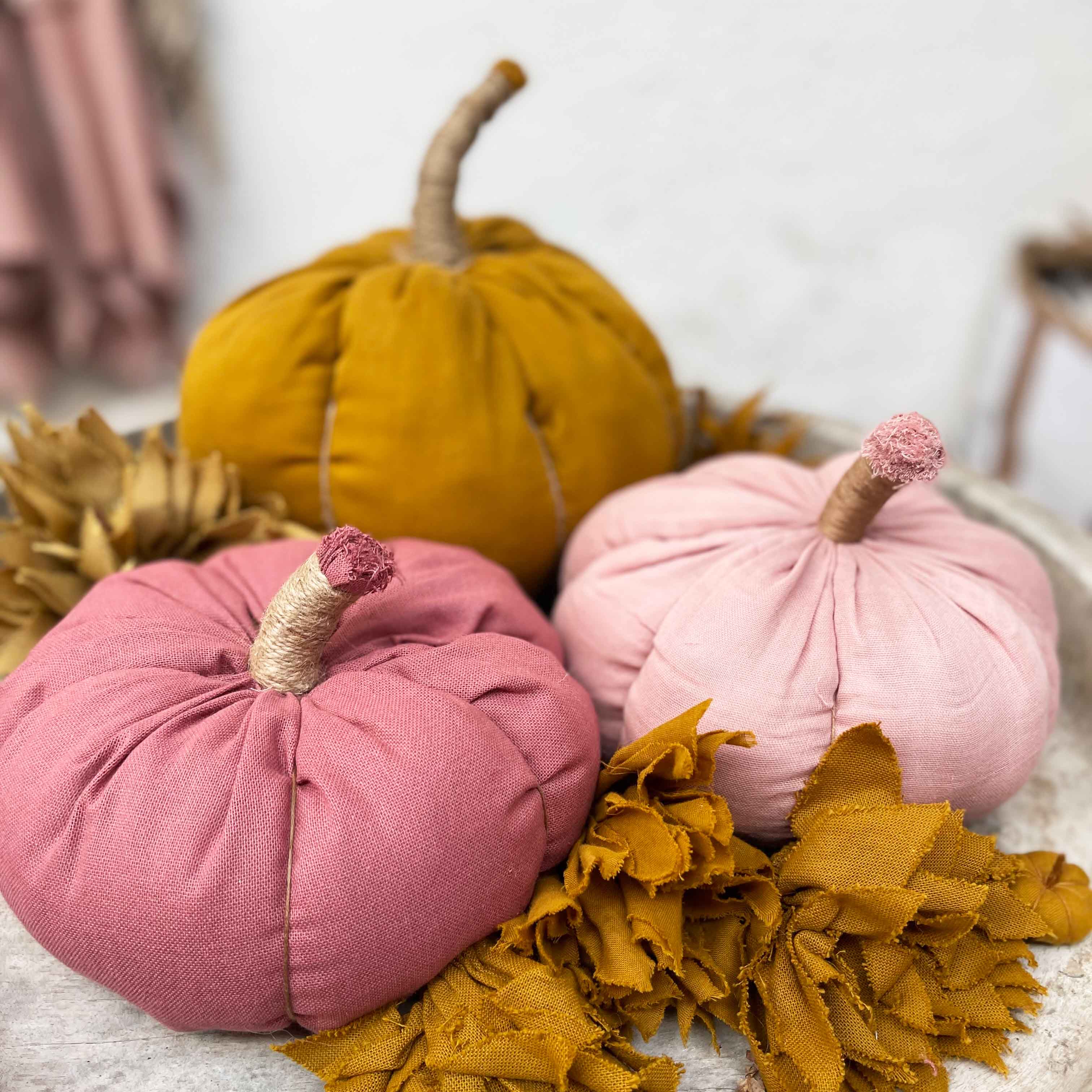 Fabric Pumpkin Tutorial "step by step" - n°74 E-Shop