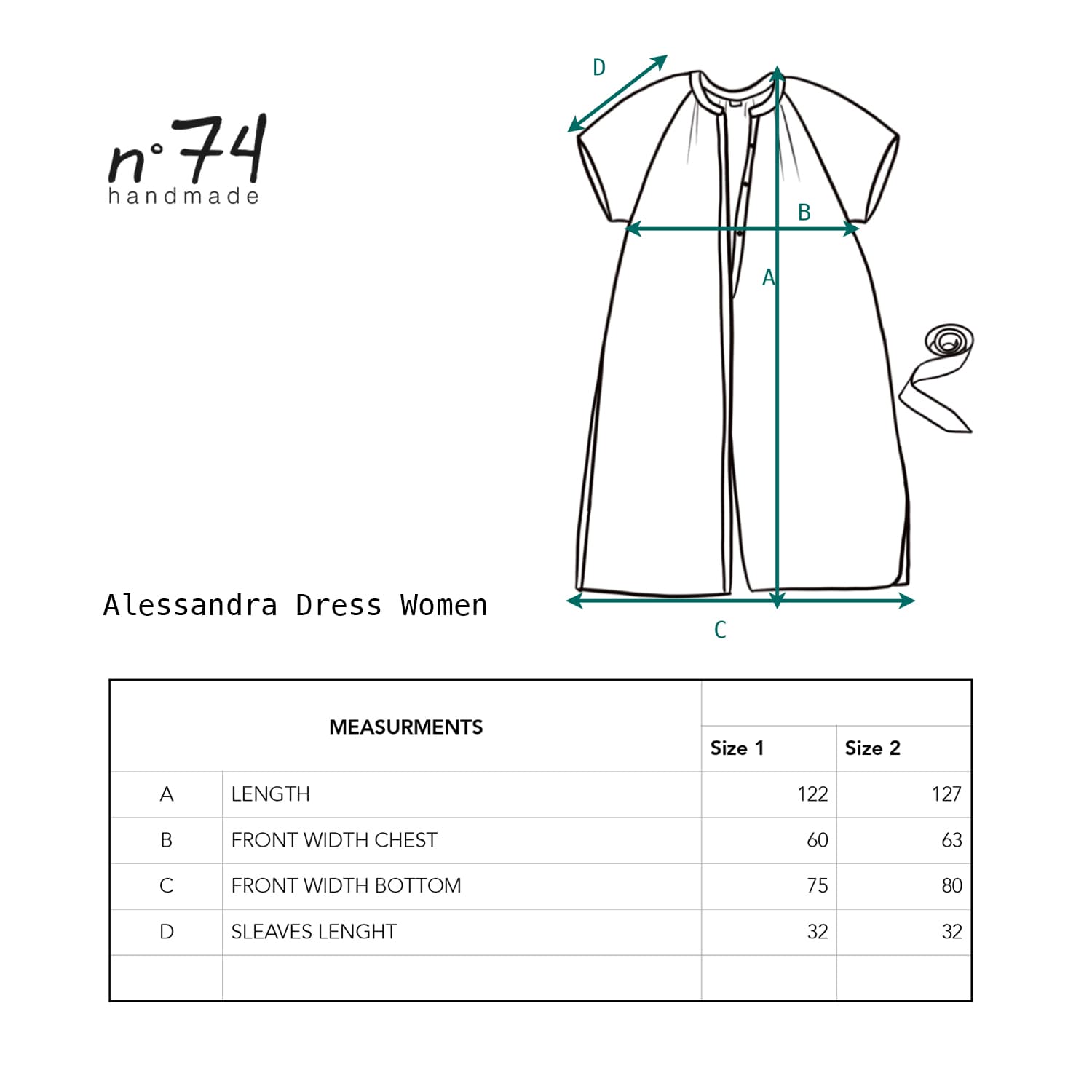 Alessandra Dress - Women - SS Simple Saloo - S050 Antique Bronze