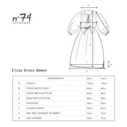 Elisa Dress - Women - CO Cotton Corduroy - S057 Coffee Bronze