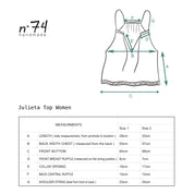 Julieta Top - Women - CC Cotton Cambric - S056 Sandy Powder