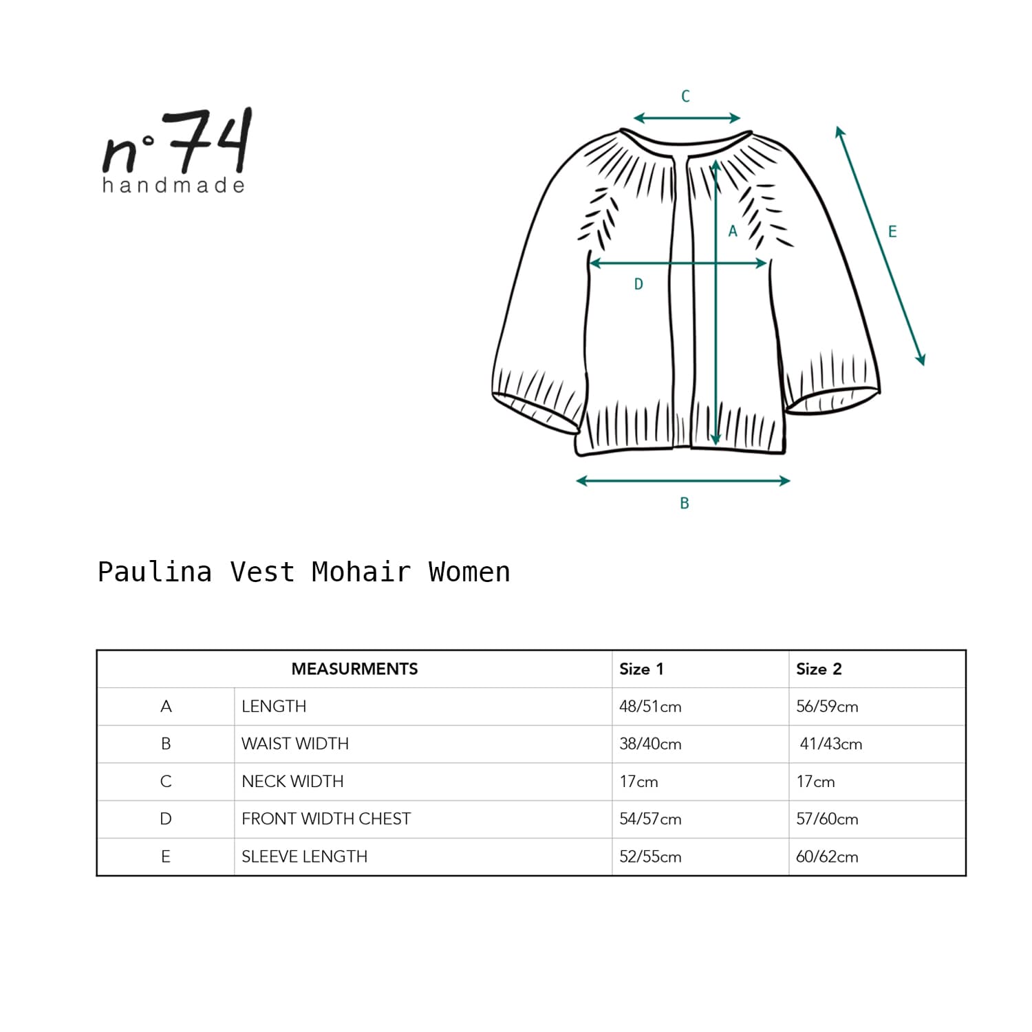 Knitting Pattern Tutorial - Paulina Vest Women