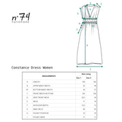 Constance Long Dress  - Women - DS Double Saloo - S050 Antique Bronze