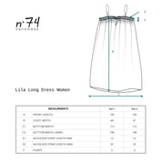 Lila Long Dress - Women - CV Cotton Voile 100 - S001 White