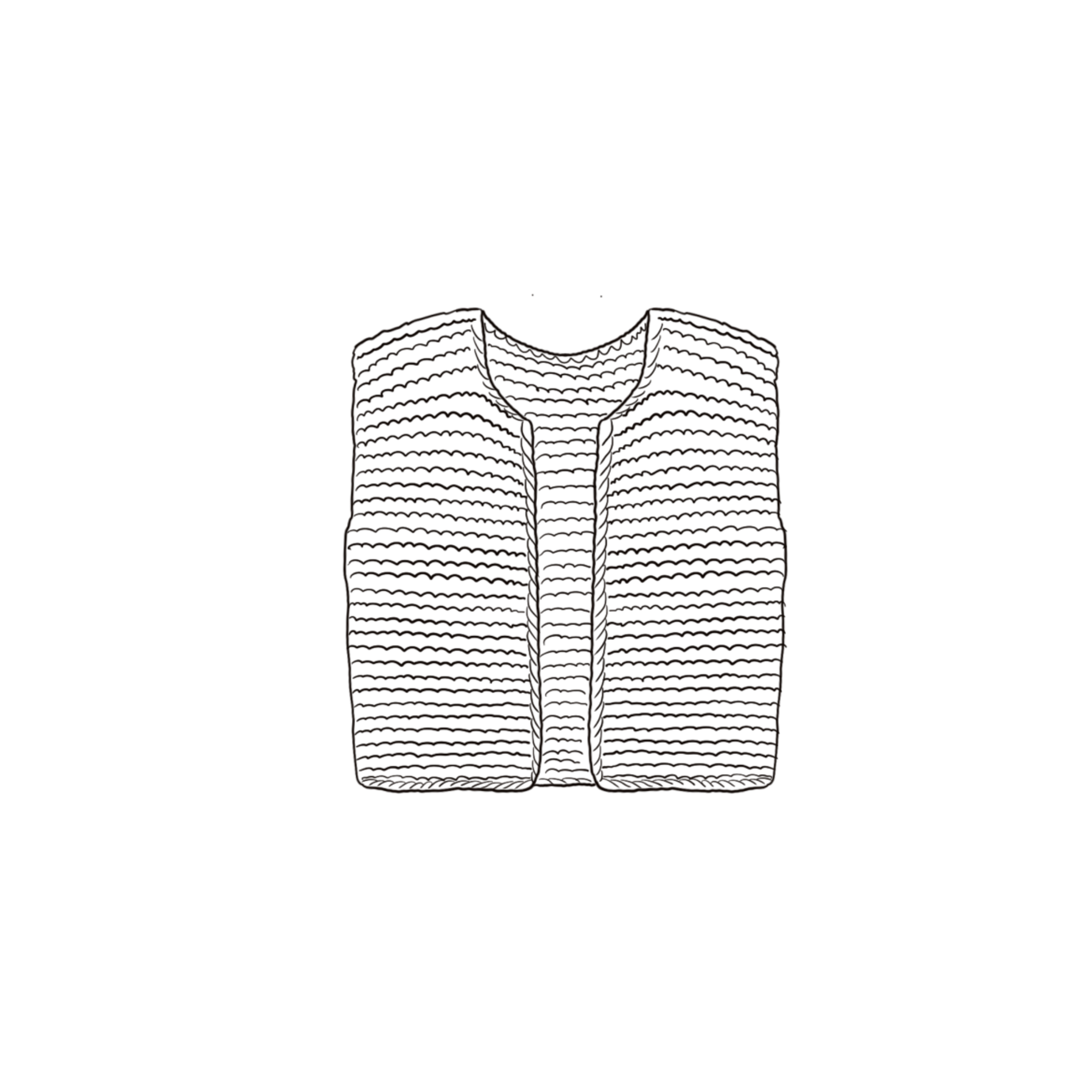 Andrea Gilet - Women - MO Mohair - S050 Antique Bronze