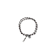 Beads Chain Bracelet - Smocky Quartz