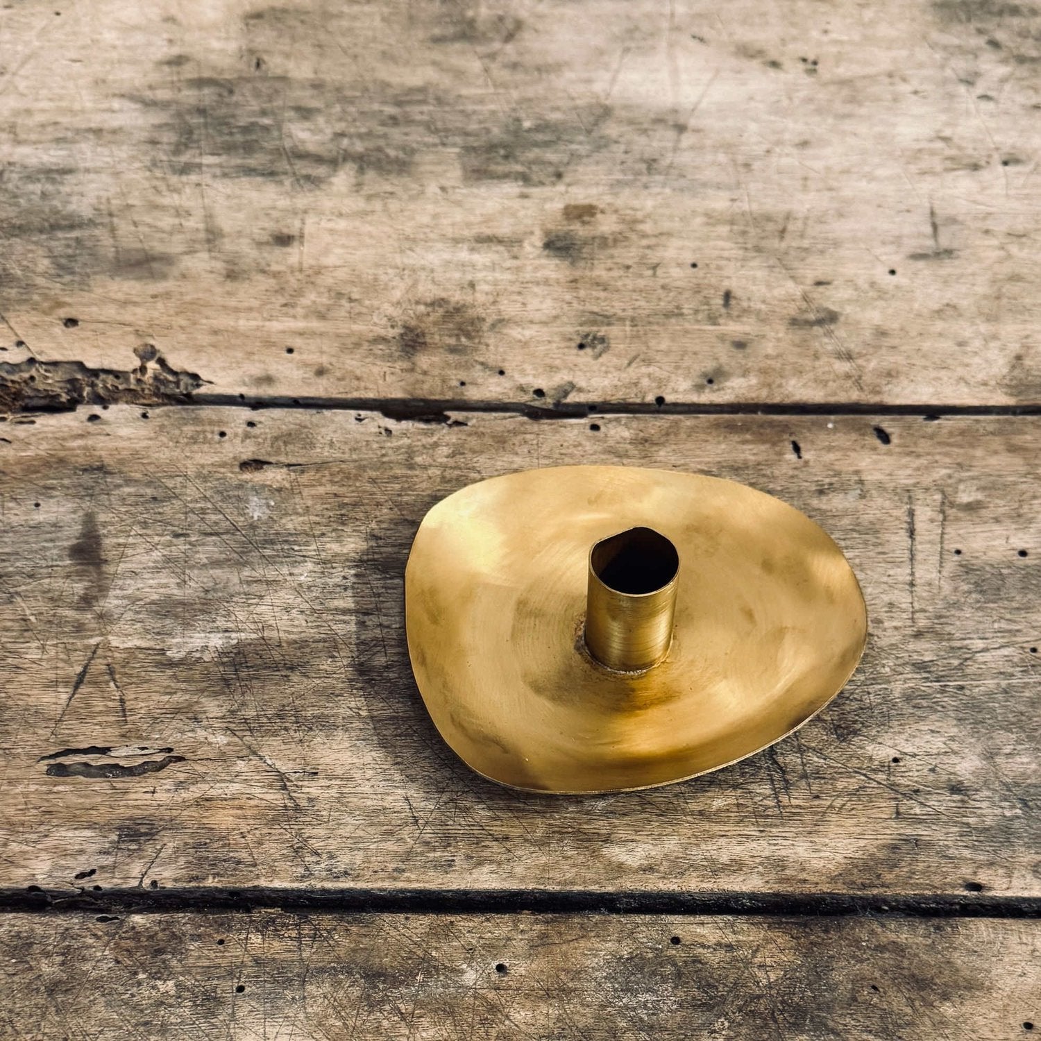Brass Candle Holder - BR Brass