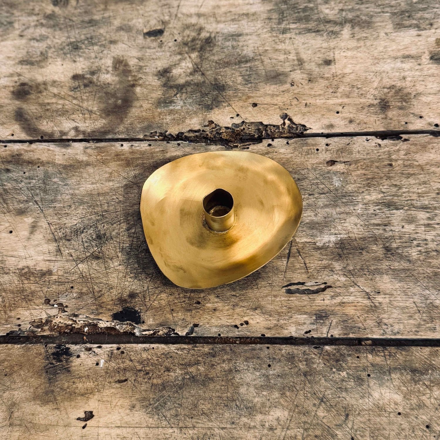 Brass Candle Holder - BR Brass