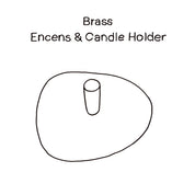 Brass Incens Holder - BR Brass