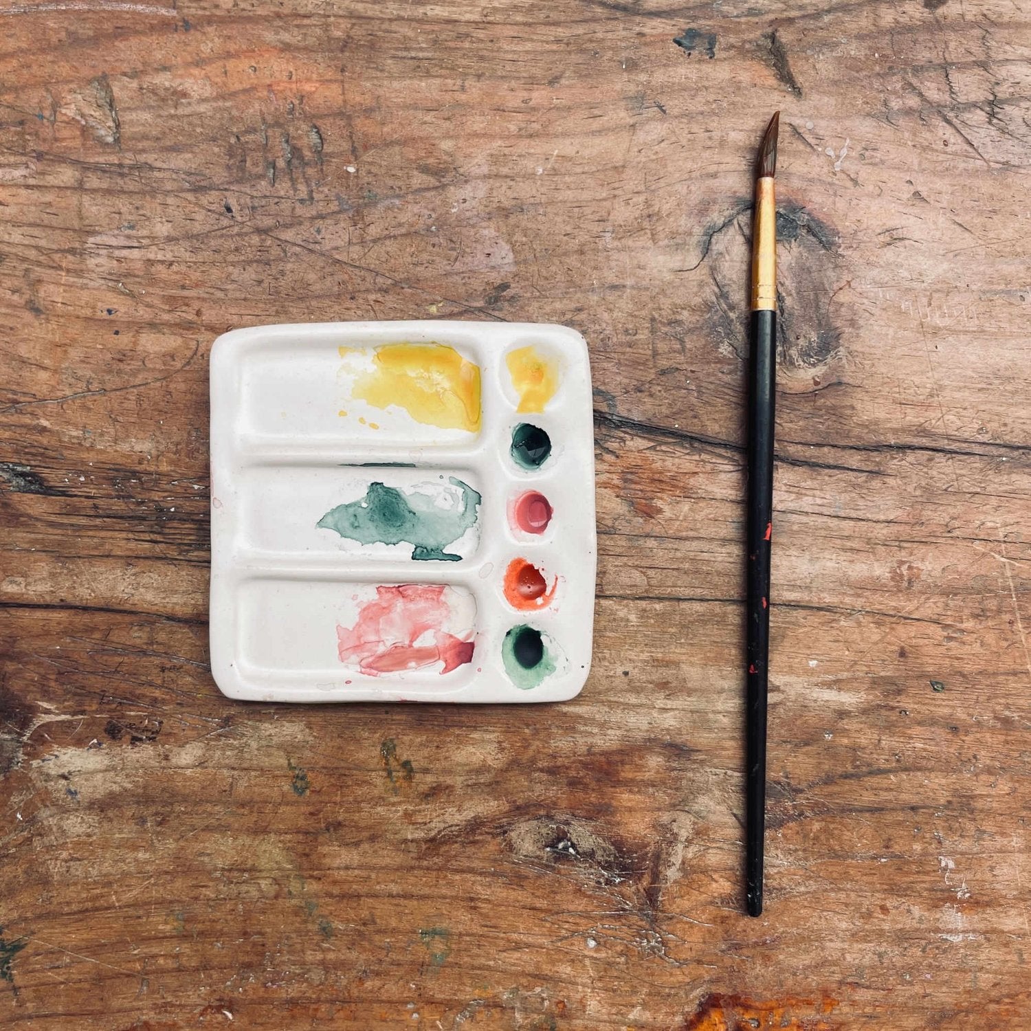 Ceramic Paint Palette - S000 Natural