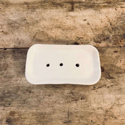 Ceramic Soap Plate - S000 Natural