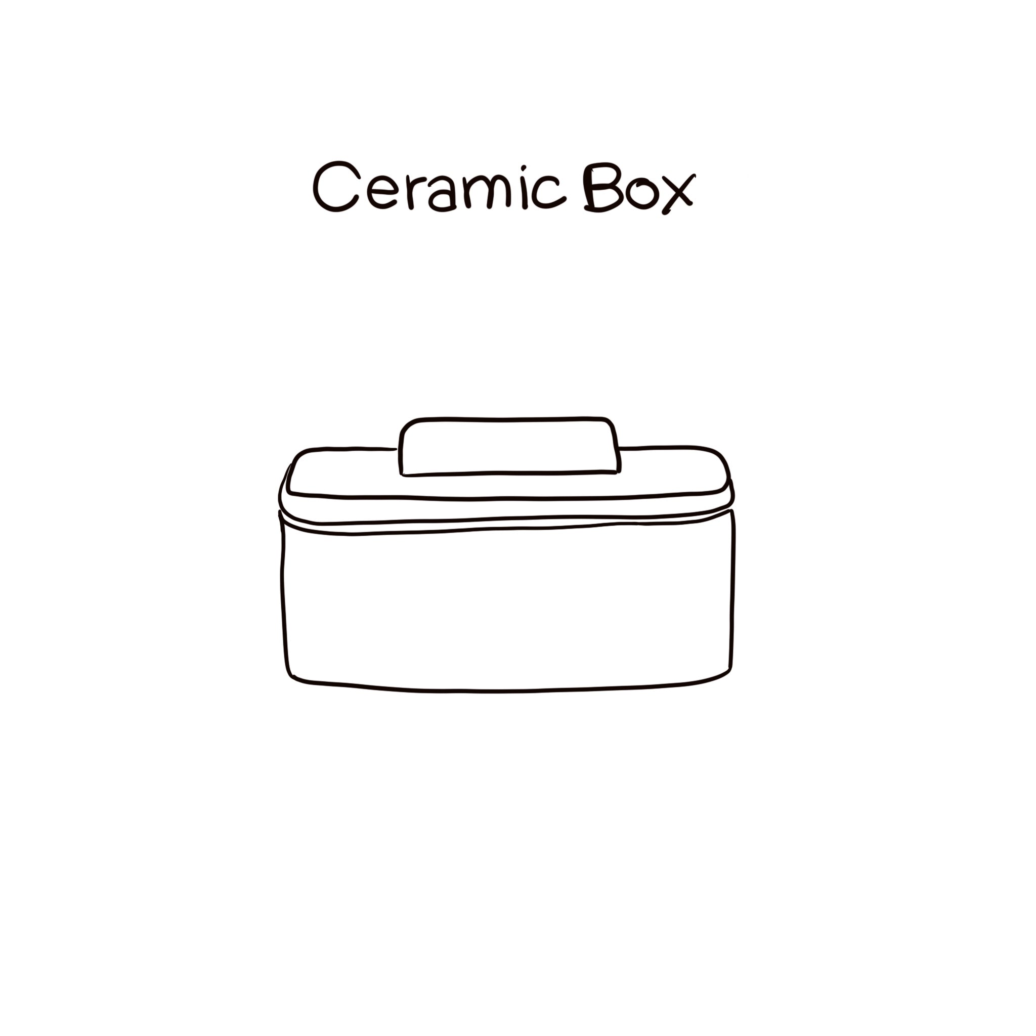 Ceramic Box - S000 Natural