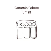 Ceramic Paint Palette - S000 Natural