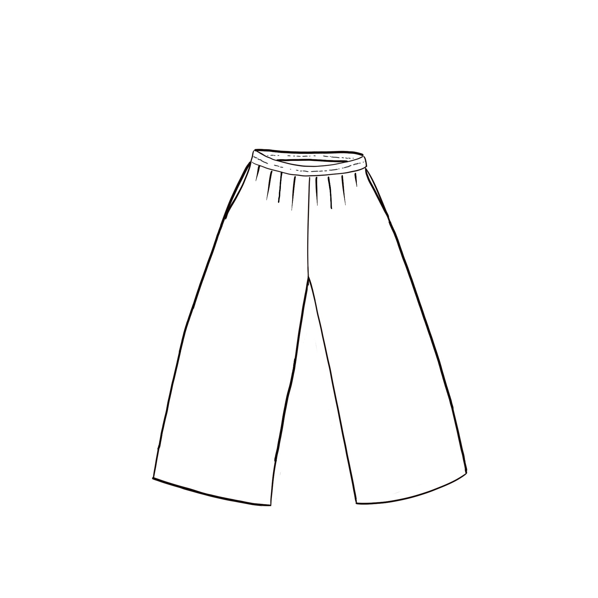 Chloe Pants - Women  - CS Cotton Silk - S055 Aegean Blue