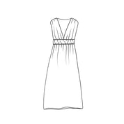 Constance Long Dress  - Women - DS Double Saloo - S050 Antique Bronze