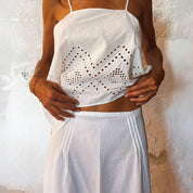 Deborah Skirt - Women - CA Cambric 60 - S001 White