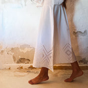 Deborah Skirt - Women - CA Cambric 60 - S001 White