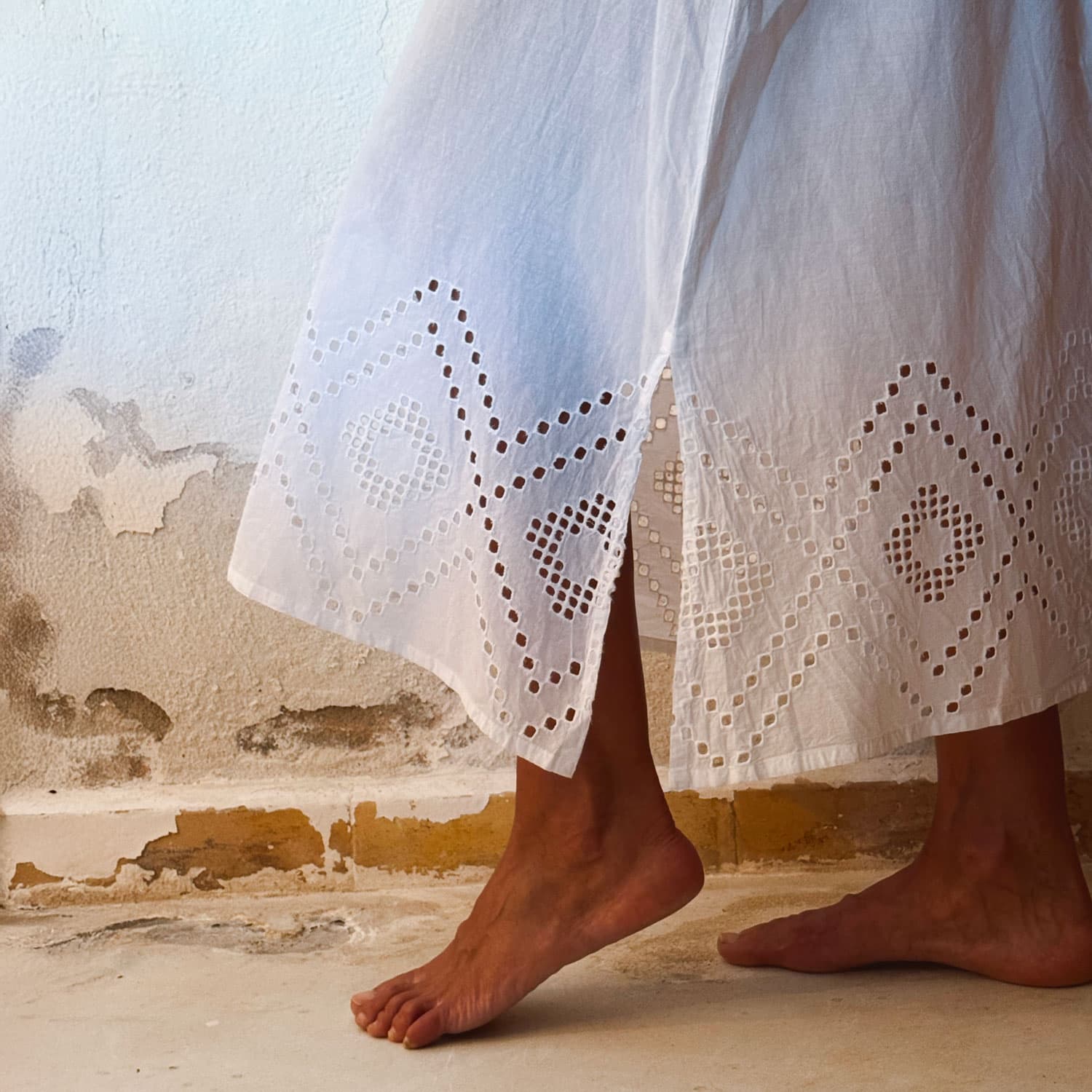 Deborah Skirt - Women - CA Cambric 60 - S001 White