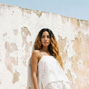 Deborah Tank Top - Women - CA Cambric 60 - S001 White