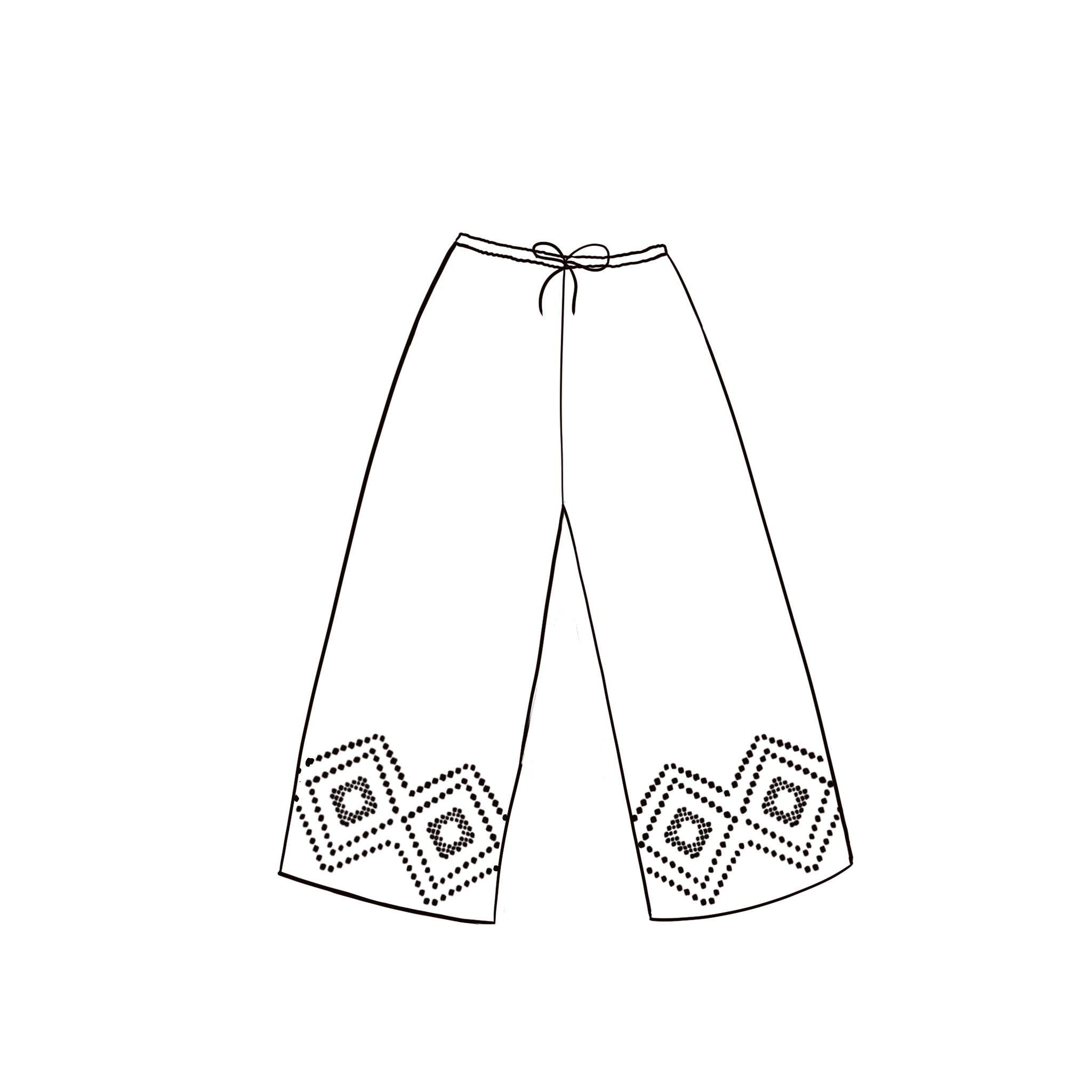 Deborah Pants - Women - CA Cambric 60 - S001 White