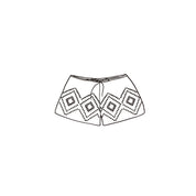 Deborah Short Pants - Women - CA Cambric 60 - S021 Dark Green Grey