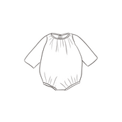 Dobby Bodysuit - Baby - CD Cotton Dobby - S000 Natural