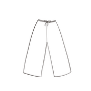 Dobby Pants - Women - CD Cotton Dobby - S032 Ice Blue