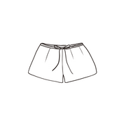 Dobby Short Pants - Women - CD Cotton Dobby - S000 Natural