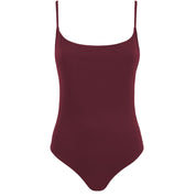Emma One Piece Swimsuit - Women - SE Sensitive Elastane - S062 Mahogany Red