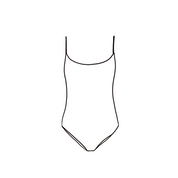 Emma One Piece Swimsuit - Women - SE Sensitive Elastane - S055 Aegean Blue