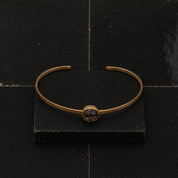 Faceted Stone Bracelet - Smocky Quartz