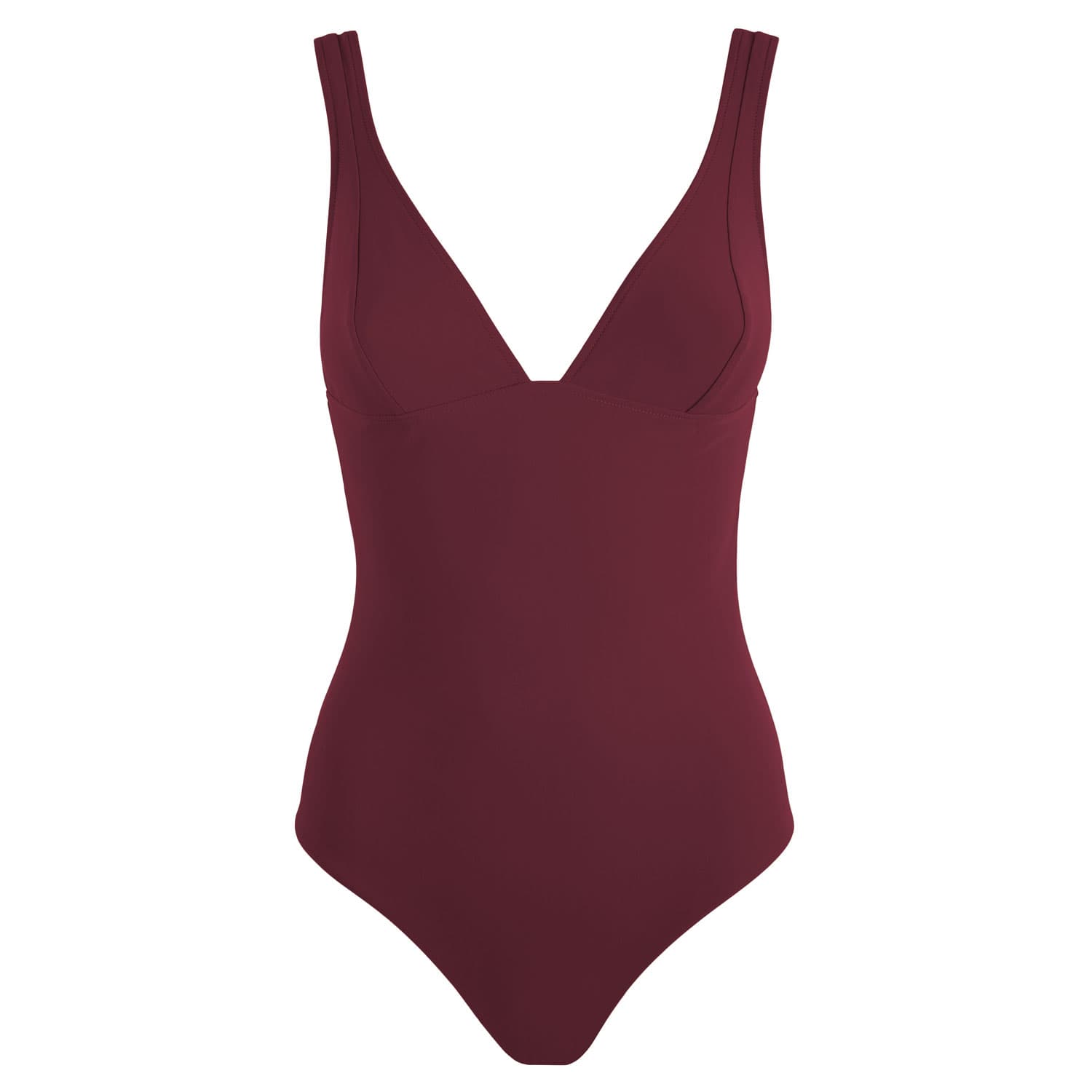 Greta One Piece Swimsuit - Women - SE Sensitive Elastane -S062 Mahogany Red