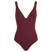 Greta One Piece Swimsuit - Women - SE Sensitive Elastane -S062 Mahogany Red
