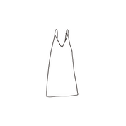 Gisele Dress - Women - HS Habotai Silk 40 - S045 Stone Grey