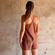 Giulia Tank Top - Women - CV Cotton Voile 90 - S060 Jaipur Pink