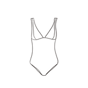 Greta One Piece Swimsuit - Women - SE Sensitive Elastane - S055 Aegean Blue