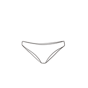 Helen Swimsuit Bottom - Women - SE Sensitive Elastane - S055 Aegean Blue