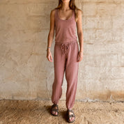 Joe Pants - Women - DS Double Saloo - S060 Jaipur Pink
