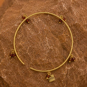 Joy Stones Bangle - Hessonite